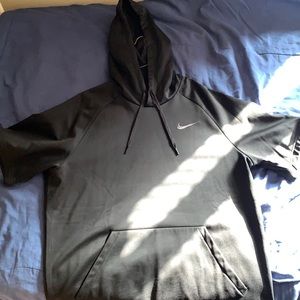 Nike short sleeve hoodie Dri-fit